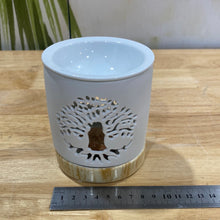 Load image into Gallery viewer, White Tree of Life Oil Burner
