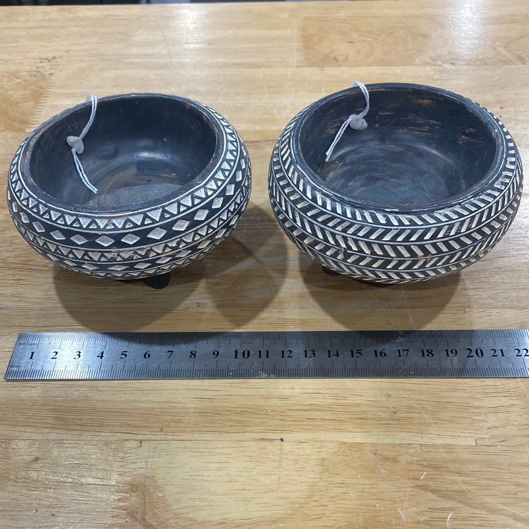 African decor bowl 11cm