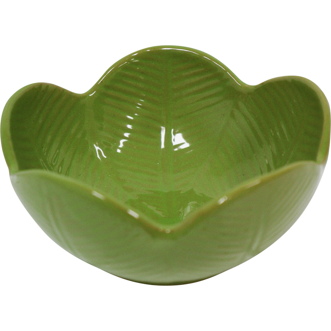 Leaf dipping bowl
