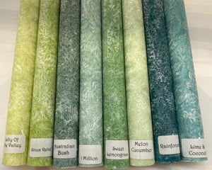 Drippy Gift Bottle -  6 candles of your choice